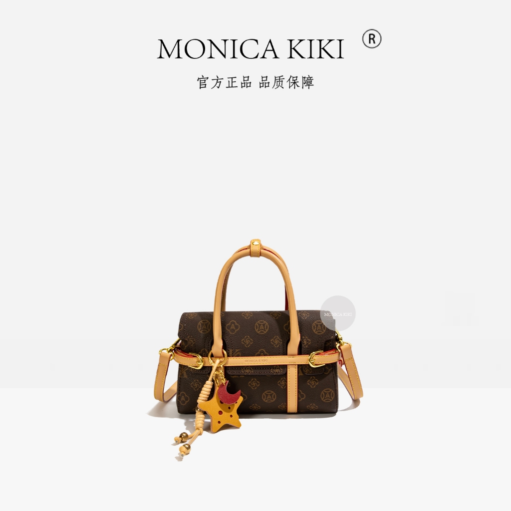 MONICA KIKI Retro Hoa Cũ Túi Xách Nữ Đi Làm Túi Messenger