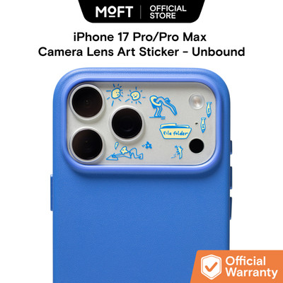 Miếng dán nghệ thuật ống kính máy ảnh MOFT cho iPhone 17 Pro / Pro Max Nhãn dán nghệ thuật ống kính máy ảnh - Không bị ràng buộc