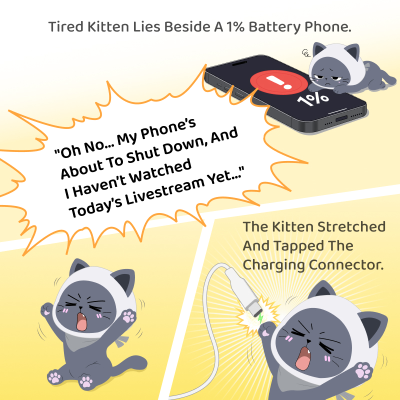 Bộ sạc nhanh UGREEN PD 45W GaN Little Cat với thiết kế khuôn mặt mèo | BigBuy360 - bigbuy360.vn