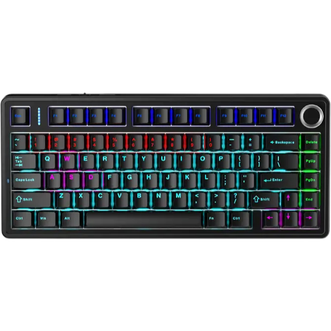 Bàn phím chơi game cơ khí trục xanh AULA F75 Trục đỏ 1 chế độ Kết nối có dây | BigBuy360 - bigbuy360.vn