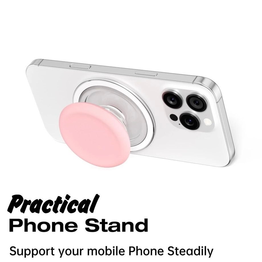 Điện thoại từ tính Magsafe Griptok Grip Tok Stand Macaron Silicone Round Stand