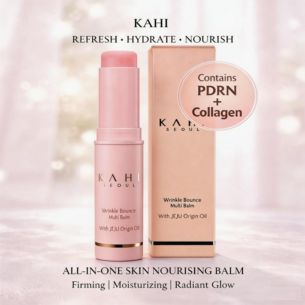 KAHI Wrinkle Bounce Multi Balm (9g) Chống nhăn & Hydrating Multi Stick