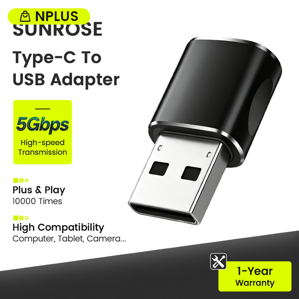 SUNROSE Đầu chuyển Type C sang USB 5Gbps Type-C To USB Adapter USB Hub Adapter OTG Type C Docking St