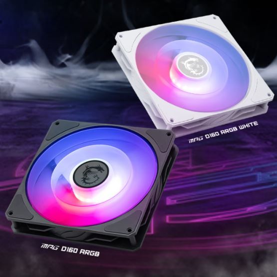 Ốp lưng MSI MPG D160 ARGB 160mm
