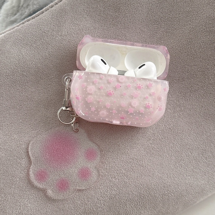 Vỏ bảo vệ Tai nghe không dây Cat Paws AirPods4 AirPods 4 PRO PRO3 PRO2
