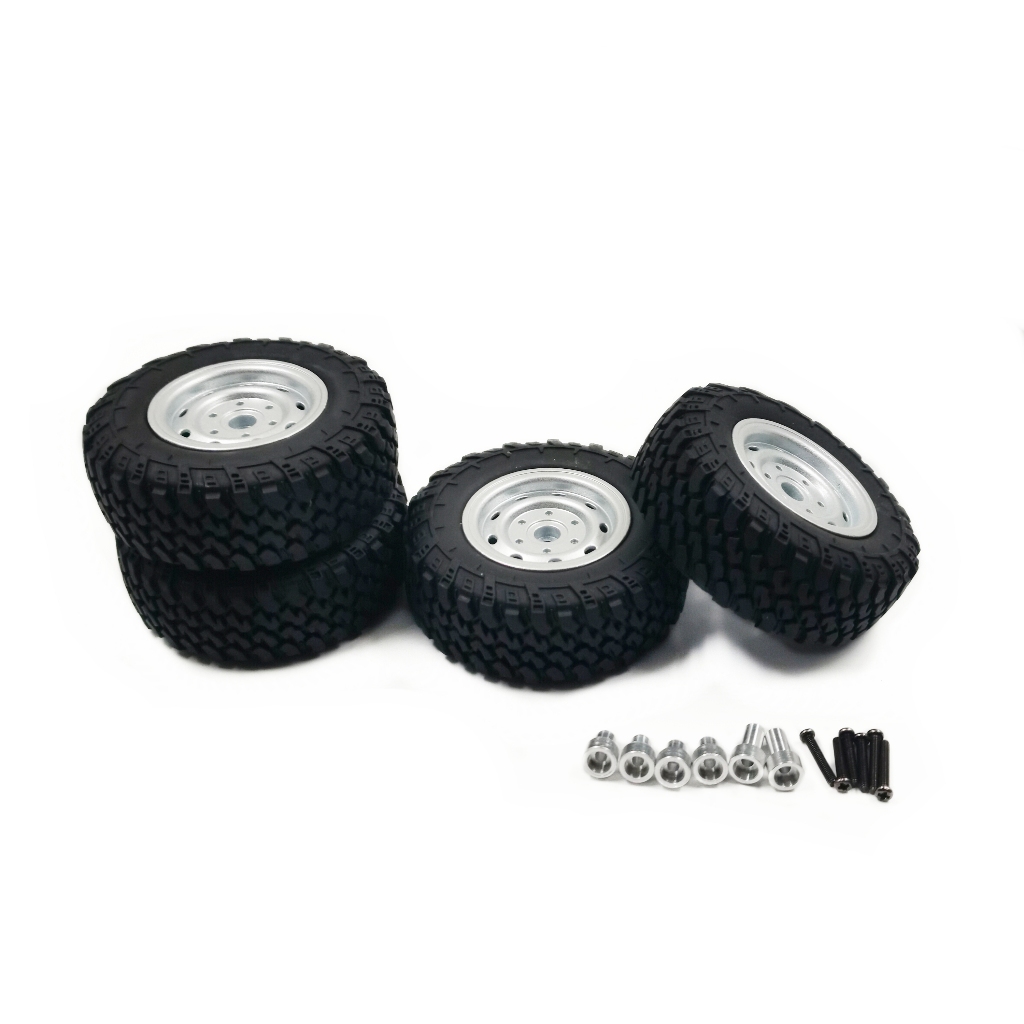 MN99S2 MN82 MN82S MN300 vành kim loại có lốp 4 lốp 72MM lốp kim loại nâng cấp phụ tùng phụ kiện