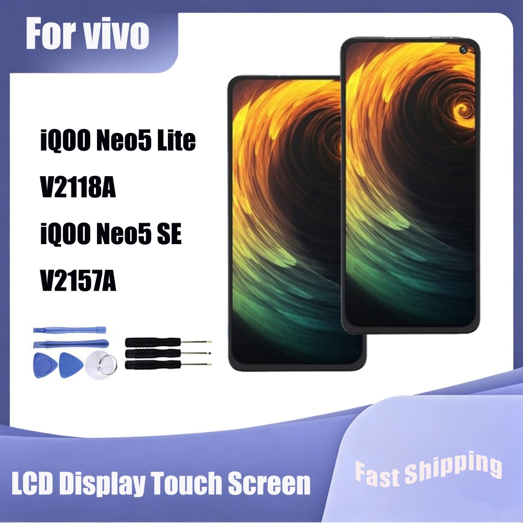Dành Cho vivo IQOO Neo 5 Lite V2118A Neo5 SE V2157A Màn Hình LCD Thay Thế Màn Hình Cảm Ứng