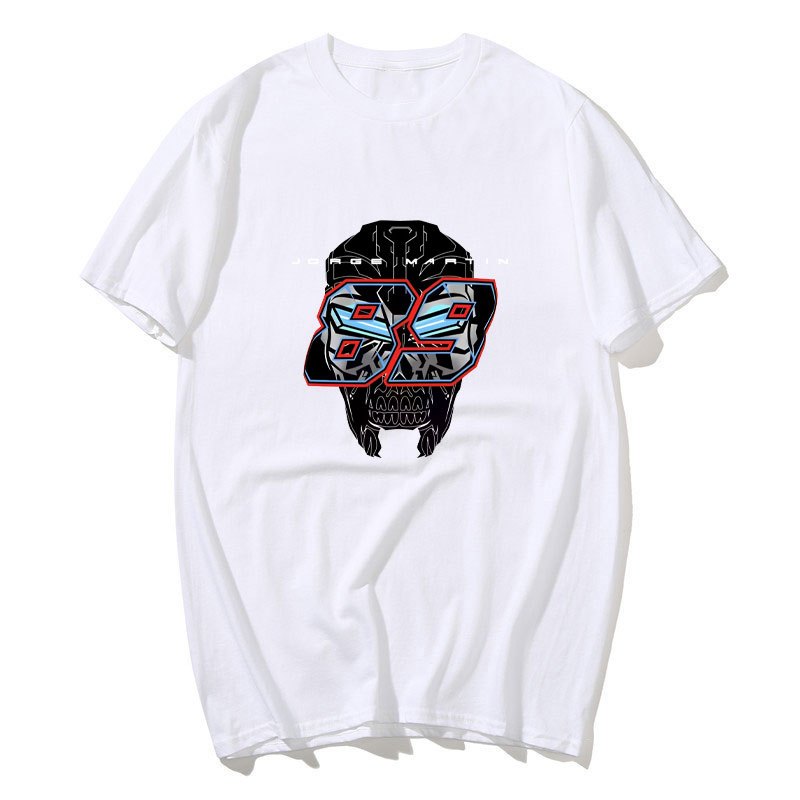 Jorge Martin 89 Áo Mùa Hè Mới Lạ Áo Thun Cotton Cổ Tròn Oversize Top Tee Tay Ngắn Y2K Vui Vẻ Áo