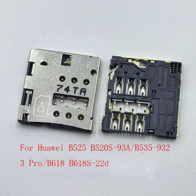 10-30 Chiếc Khay Sim Khe Cắm Đầu Nối Cắm Cho Huawei Router Wifi B618 B525 B520S-93A B535-932 B618S-2