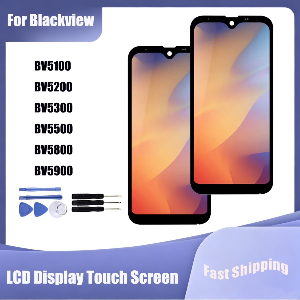 Dành Cho Blackview BV5100 BV5200 BV5300 BV5500 BV5800 BV5900 Pro Màn Hình Hiển Thị LCD Thay Thế Màn 