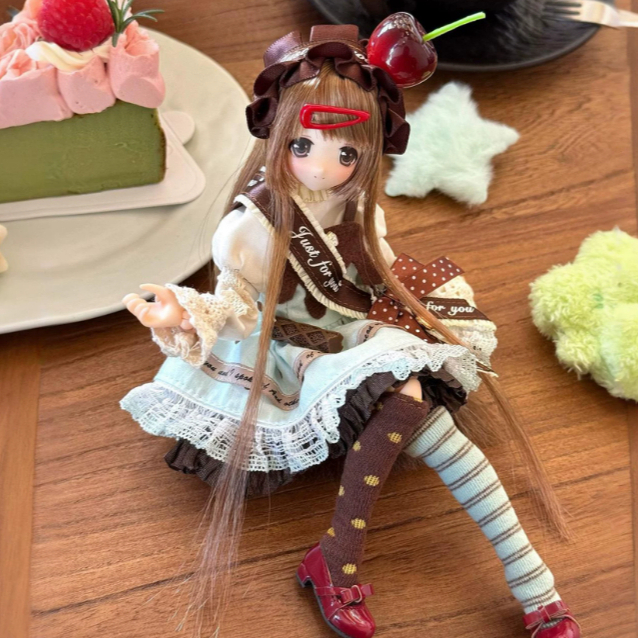 Azone, ob22, ob24 Quần áo búp bê Váy bạc hà