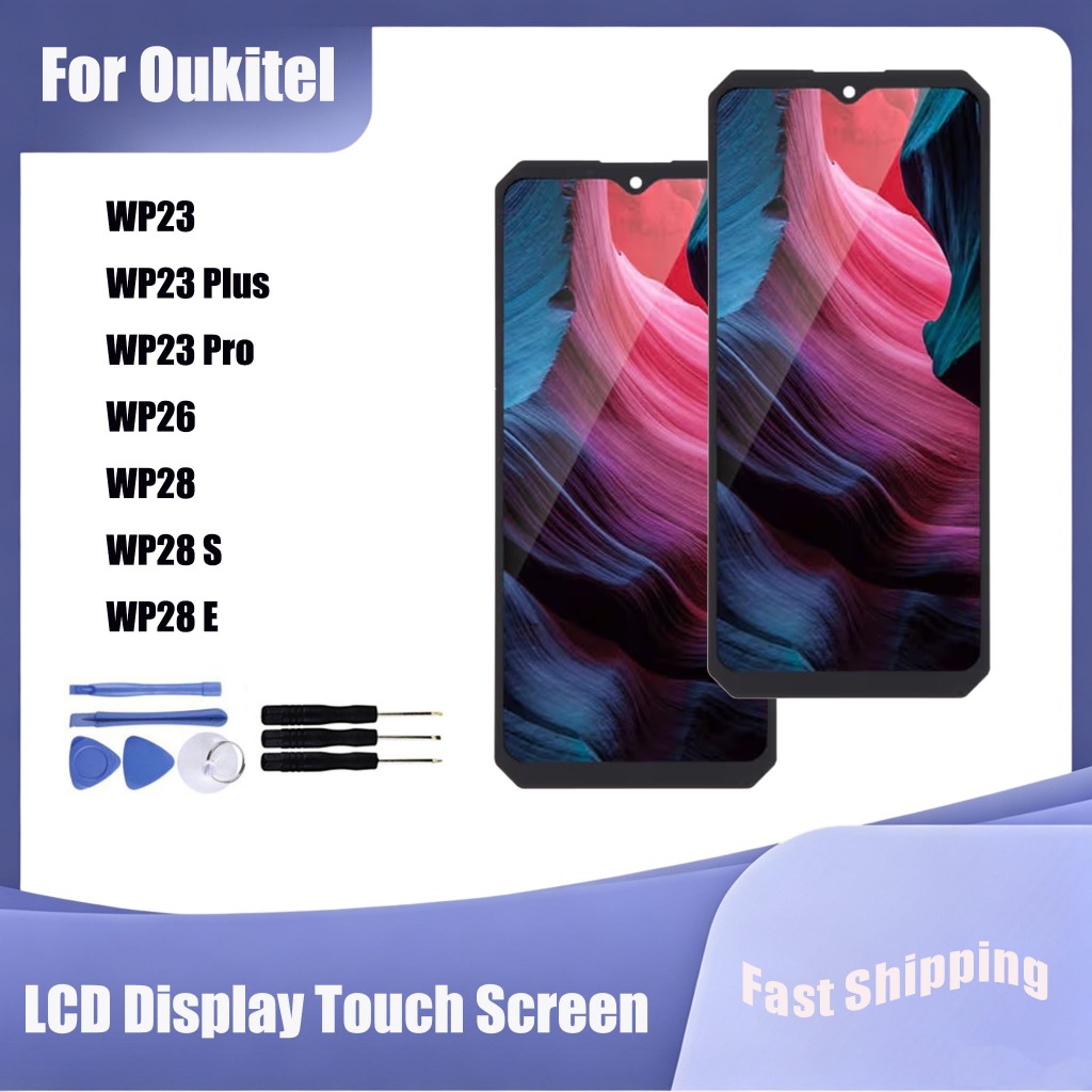 Dành Cho Oukitel WP23 WP23Pro WP23 Plus WP26 WP28 WP28S WP28E Màn Hình LCD Thay Thế Màn Hình Cảm Ứng