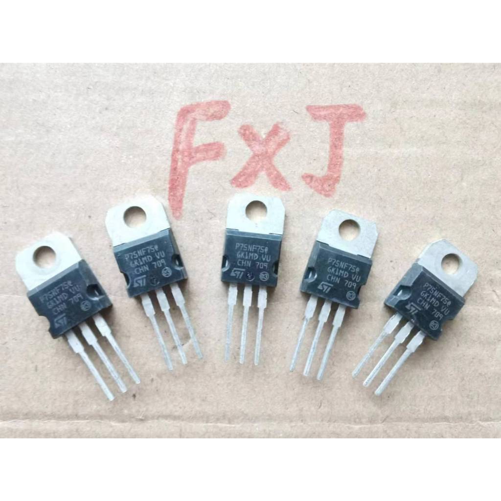 ((10 Cái) P75NF75 Mới Chính Hãng STP75NF75 75NF75 Quản Lý Hiệu Ứng Trường TO-220