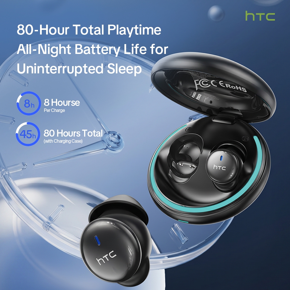 HTC NE92 Tai nghe Bluetooth tăng cường tiếng ồn chủ động   Giảm tiếng ồn ENC, Cách ly âm thanh ba lớp, Tuổi thọ pin dài, Bluetooth 6.0 | BigBuy360 - bigbuy360.vn