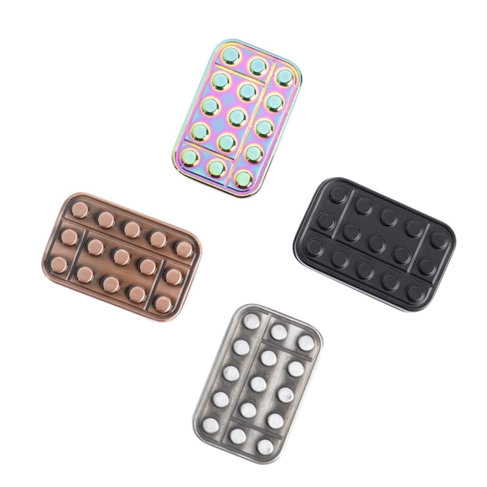 Kim loại Fidget Slider EDC Thẻ đẩy từ tính Đồ chơi Fidget