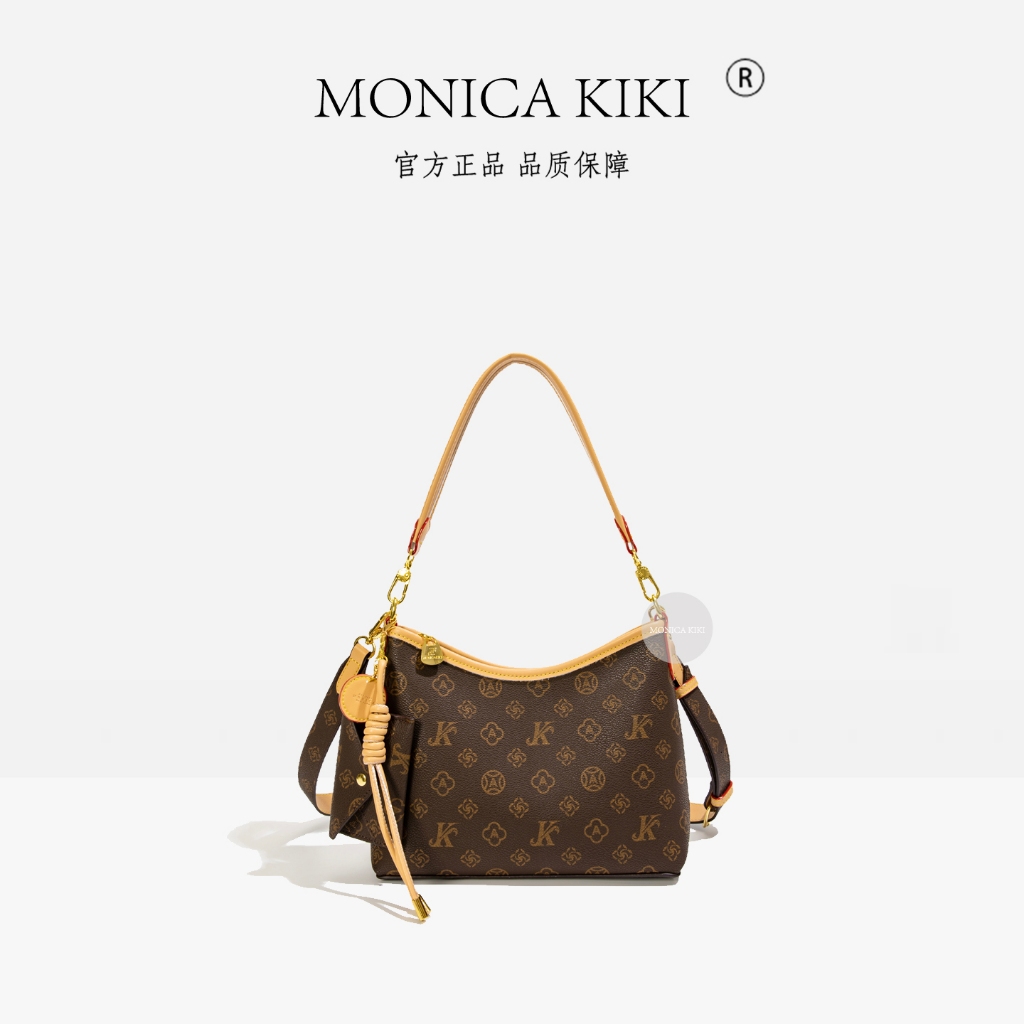 MONICA KIKI Retro Hoa Cũ Vai Nách Túi Nữ Đi Lại Túi Messenger