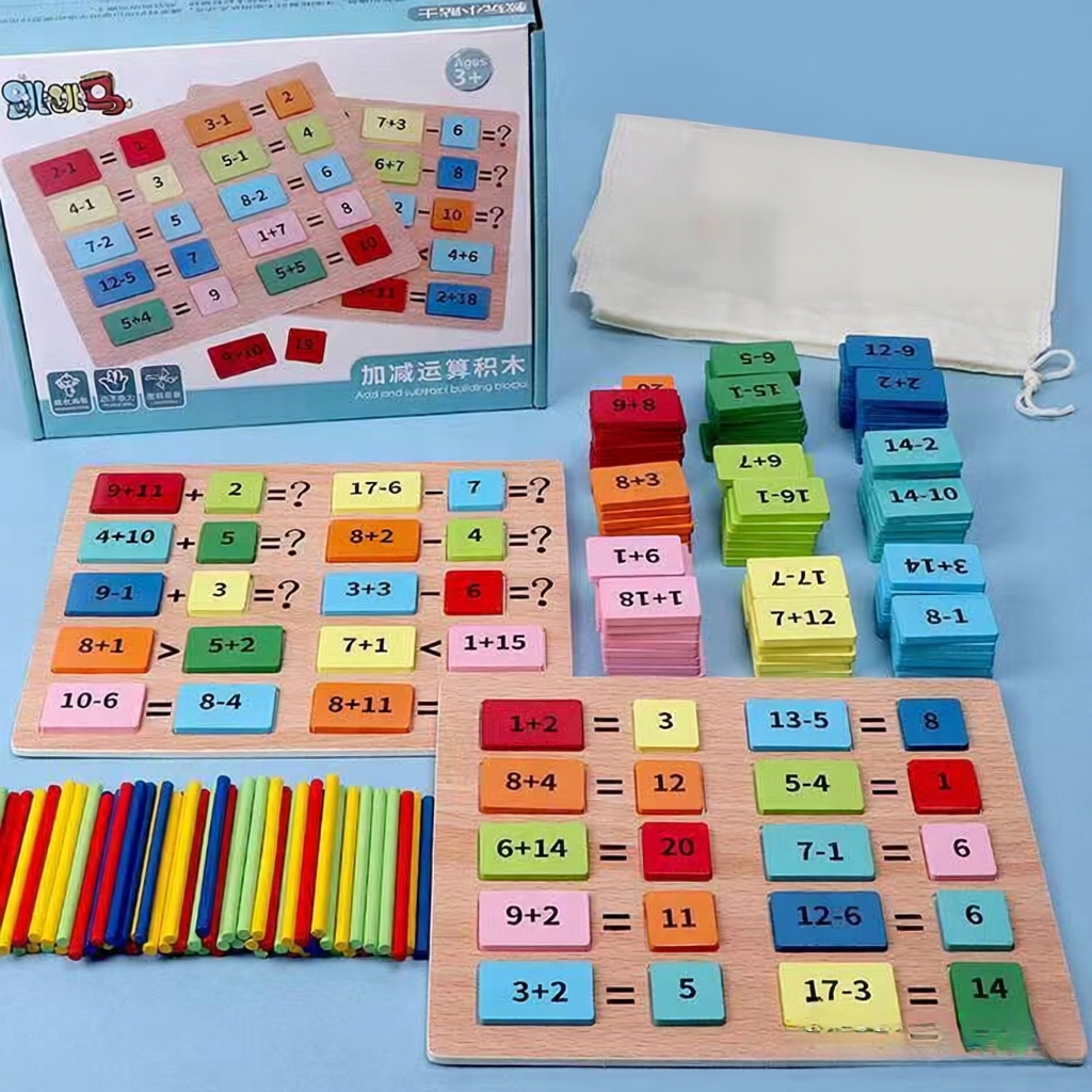 Children's Mathematics Learning Tools Learning Addition and Subtraction Teaching Aids Numbers Score 