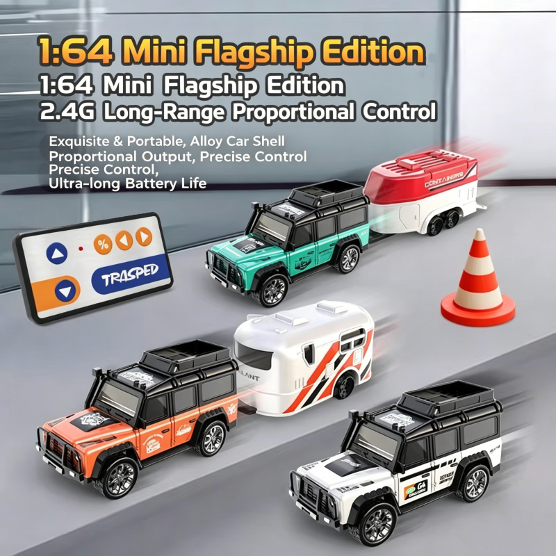 Xe điều khiển từ xa 1: 64 2.4GHz Đồ chơi có thể điều chỉnh tốc độ RC Drift Car