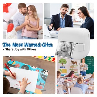 ✨Giá Thấp Nhất✨ Máy In Nhiệt Mini Không Dây Bluetooth Android IOS