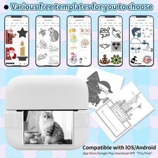 ✨Giá Thấp Nhất✨ Máy In Nhiệt Mini Không Dây Bluetooth Android IOS