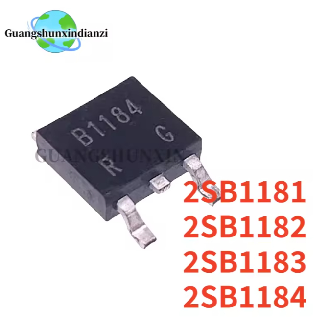 10 Chiếc 100% Mới B1181 B1182 B1183 B1184 2SB1181 2SB1182 2SB1183 2SB1182 2SB1181TLQ 2SB1182TLQ 2SB1