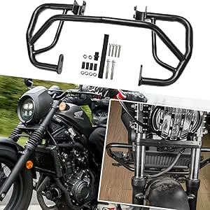 Bảo Vệ Động Cơ Tai Nạn Thanh Dành Cho Xe Honda Rebel 300 Rebel 500 CMX500 CMX300 2017-2026 CMX 300 5