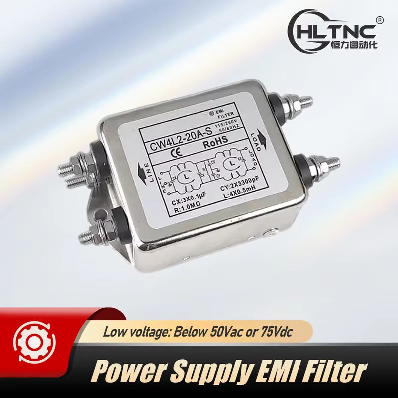 HTNC 1 CÁI CW4L2-20A-S / CW4L2-10A-S Bộ lọc nguồn EMI – AC 115V 250V 110V 220V 50 / 60Hz Bộ giảm tiế