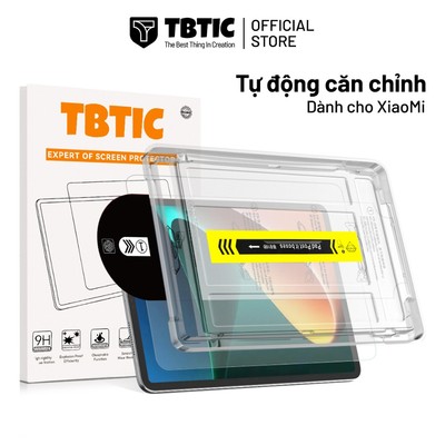 TBTIC Cho Xiaomi Pad 8 7 Pro Kính Cường Lực Bảo Vệ Màn Hình Với Công Cụ Căn Chỉnh 11.2 inch 2024 9H Độ Cứng Chống Trầy Xước Bong Bóng Lắp Đặt Miễn Phí Bảo Hiểm Toàn Diện