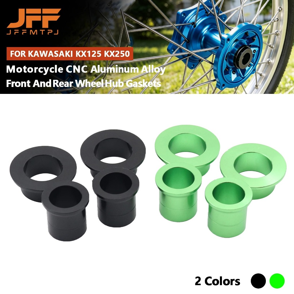 Motocycle CNC Nhôm Trước Bánh Sau Hub Miếng Đệm Cho KAWASAKI KX125 KX250 KX250F KX450F KXF450 KXF250