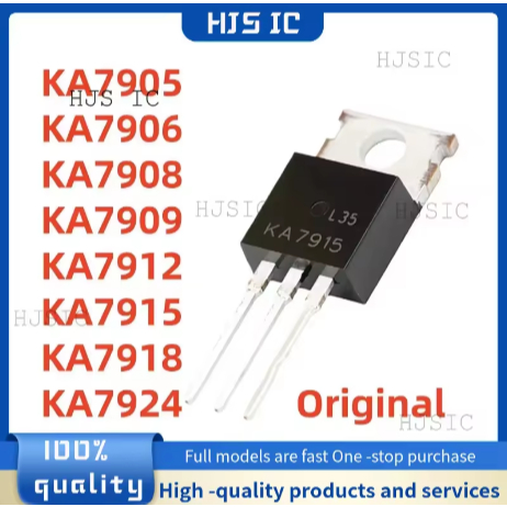 5 CÁI 100% Mới Chính Hãng KA7905 KA7906 KA7908 KA7909 KA7912 KA7915 KA7918 KA7924 TO-220 Ống điều ch