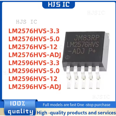 5 CHIẾC LM2576HVS-3.3 LM2576HVS-5.0 LM2576HVS-12 LM2576HVS-ADJ LM2596HVS-3.3 LM2596HVS-5.0 LM2596HVS