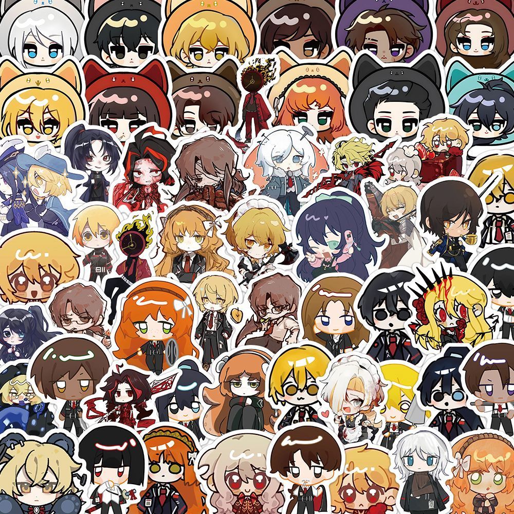 [GUYN] Nhãn dán Limbus Sticker (60 tờ) Faust Brainstorm Company Border Bus Phiên bản Q Nhãn dán nhân