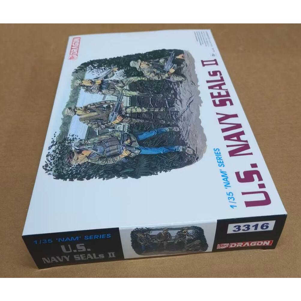 DRAGON 3316 1 / 35 Hoa Kỳ Mẫu nhựa Navy Seal II
