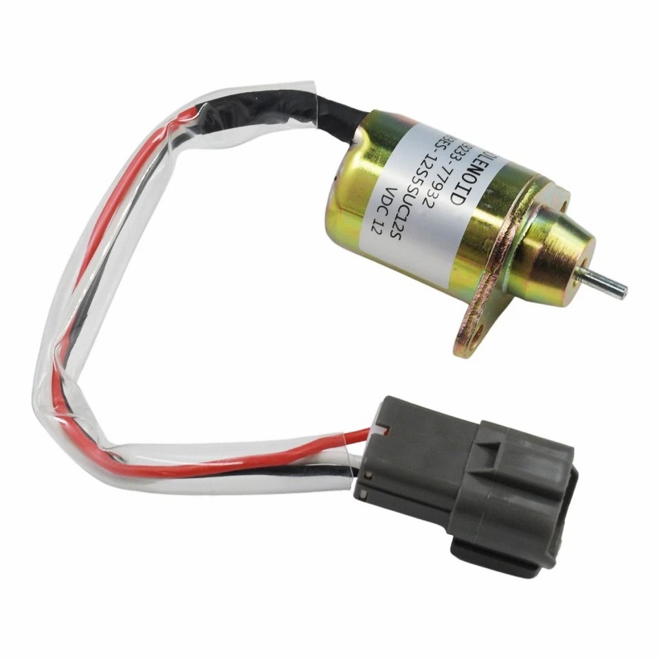 Điện từ ngắt nhiên liệu 12V / 24V 119233-77932 1503ES-12S5SUC12S 24S5SUC12S 3070283 Dành Cho Yanmar 