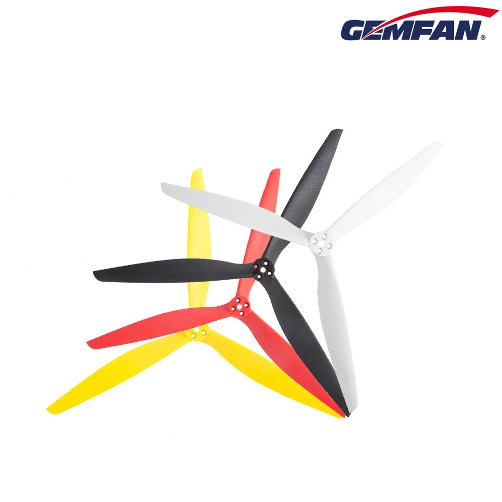 1 cặp 3 lưỡi Gemfan 1310 X-class 1310 CCW / CW Máy cắt cánh quạt 13 inch nhẹ hiệu quả và chống cháy 