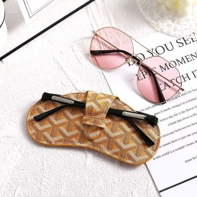 Hợp Thời Trang Túi Đựng Kính Bảo Quản Chống Áp Lực Di Động Túi Kính Mát Nữ Kính Bảo Vệ Vỏ Kính Gl919