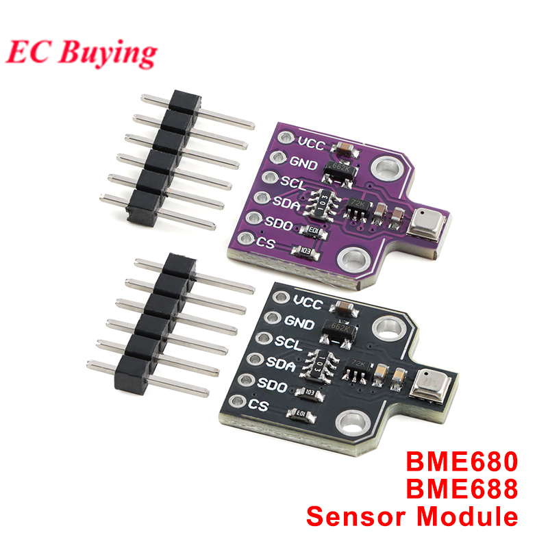 Mô-đun cảm biến độ cao áp suất nhiệt độ và độ ẩm BME680 BME688 Cảm biến kỹ thuật số 4 trong 1 MEMS v