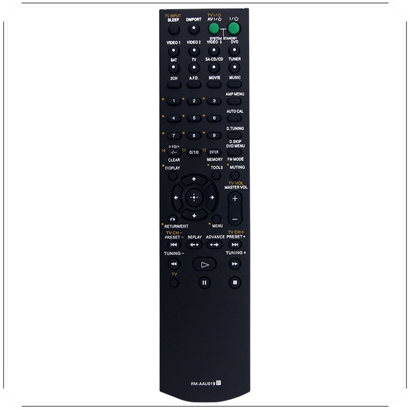 Điều khiển từ xa RM-AAU019 Tương thích với Bộ thu Sony HT-SS2000 HT-SF2000 STR-DA1500ES STR-DE597 DV