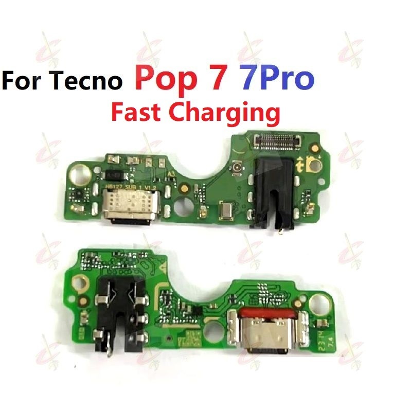 Cụm chân sạc Cho Tecno Pop 7 Pro BF6 BF7 BF7h