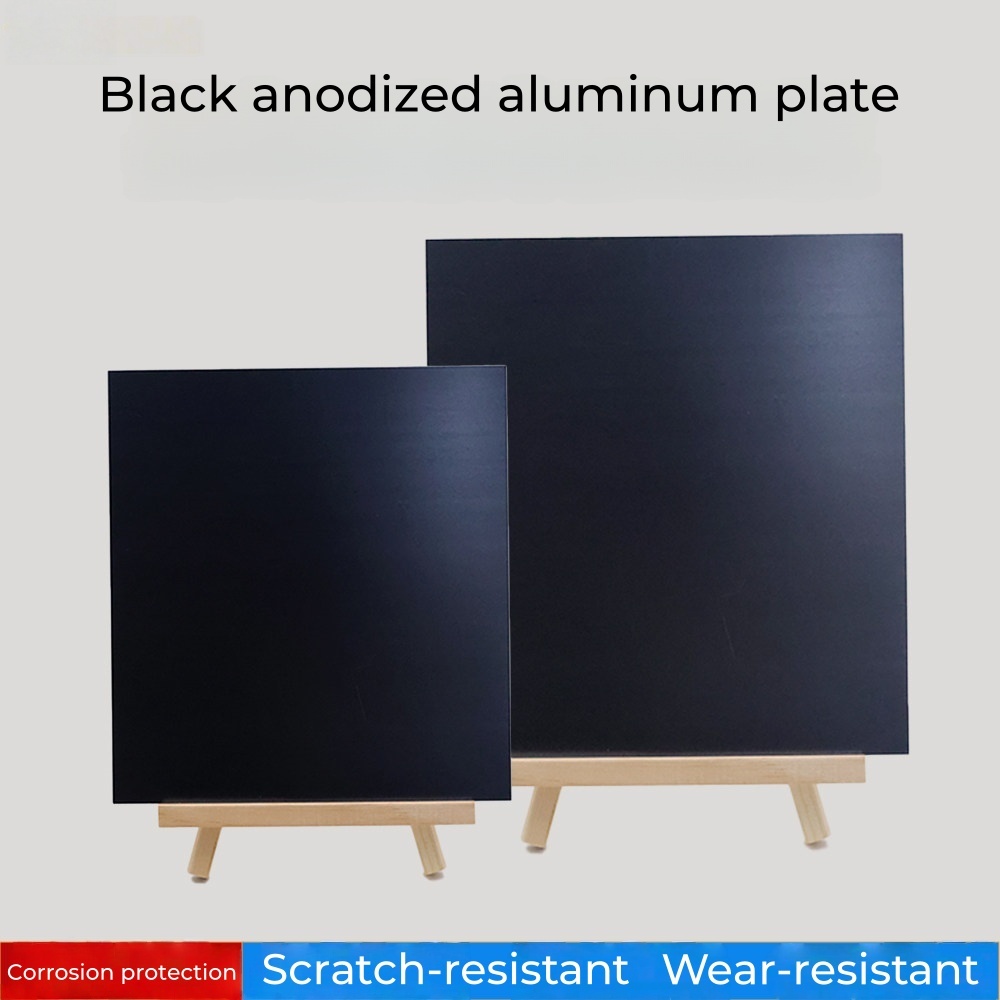 Tấm nhôm anodized màu đen 5052 tấm hợp kim nhôm mờ chải tấm nhôm oxy hóa
