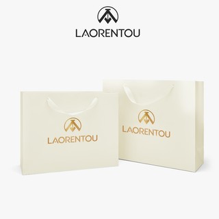 LAORENTOU Túi giấy quà tặng thiết kế đơn giản Túi Tote