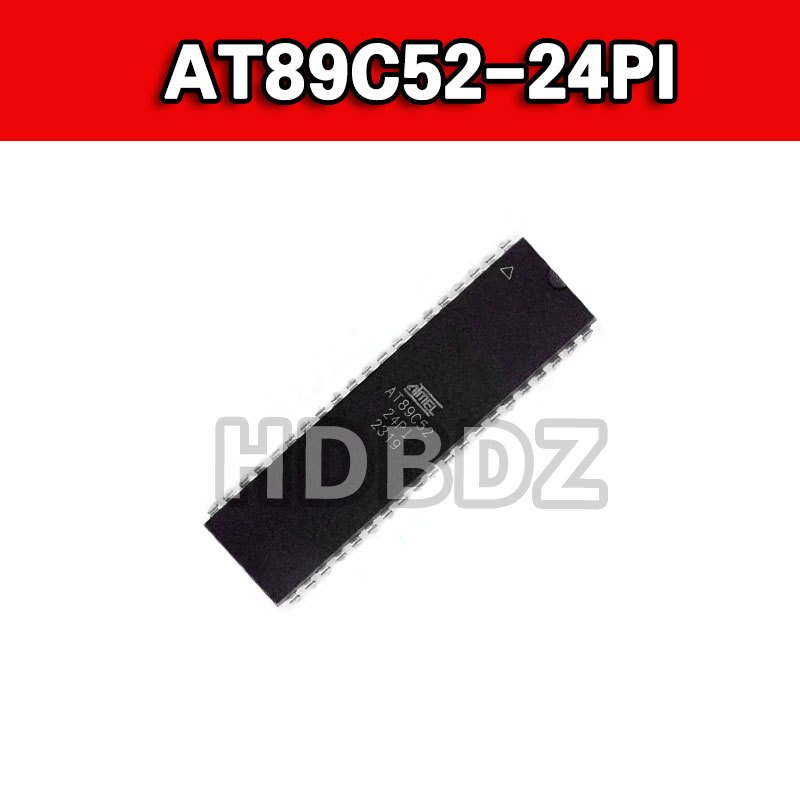 2~5PCS AT89C52-24PI AT89C52-24PC AT89C52-24PU Vi xử lý Chip IC DIP MCU