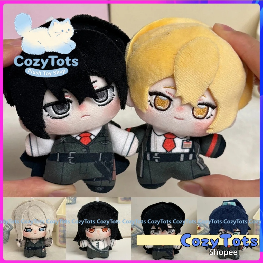 10cm Limbus Company Hong Lu DonQuixote Yi Sang Faust Đồ chơi Sang trọng Phim hoạt hình Plushie Game 