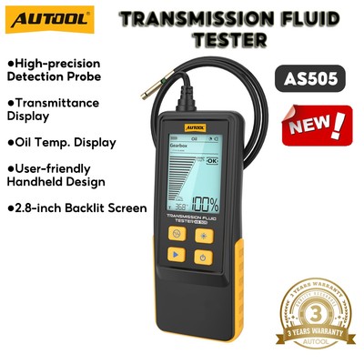 AUTOOL AS505 ATF Trao Đổi Truyền Dầu Bút Thử Màn Hình Hiển Thị Kỹ Thuật Số Cho Xăng & Diesel Động Cơ Xe Truyền Động Dụng Cụ Sửa Chữa