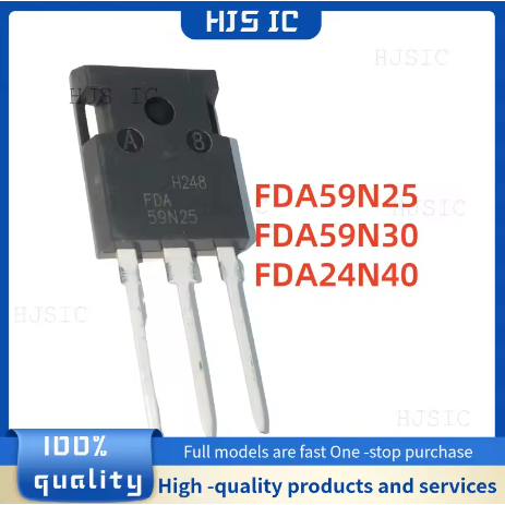 5 CÁI chất lượng FDA59N25 59N25 FDA59N30 59N30 FDA24N40F 24N40 TO-3P Bóng bán dẫn hiệu ứng trường cô