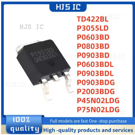 5 CÁI MỚI TD422BL P3055LD P0603BD P0803BD P0903BD P0603BDL P0903BDL P0903BDG P2003BDG P45N02LDG P75N