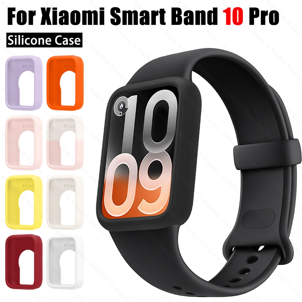Xiaomi Smart Band 10 Pro Ốp Lưng Silicon Kẹo Mềm Bảo Vệ Vỏ Khung Ốp Lưng Cho Xiaomi Mi Band 10 Pro 1