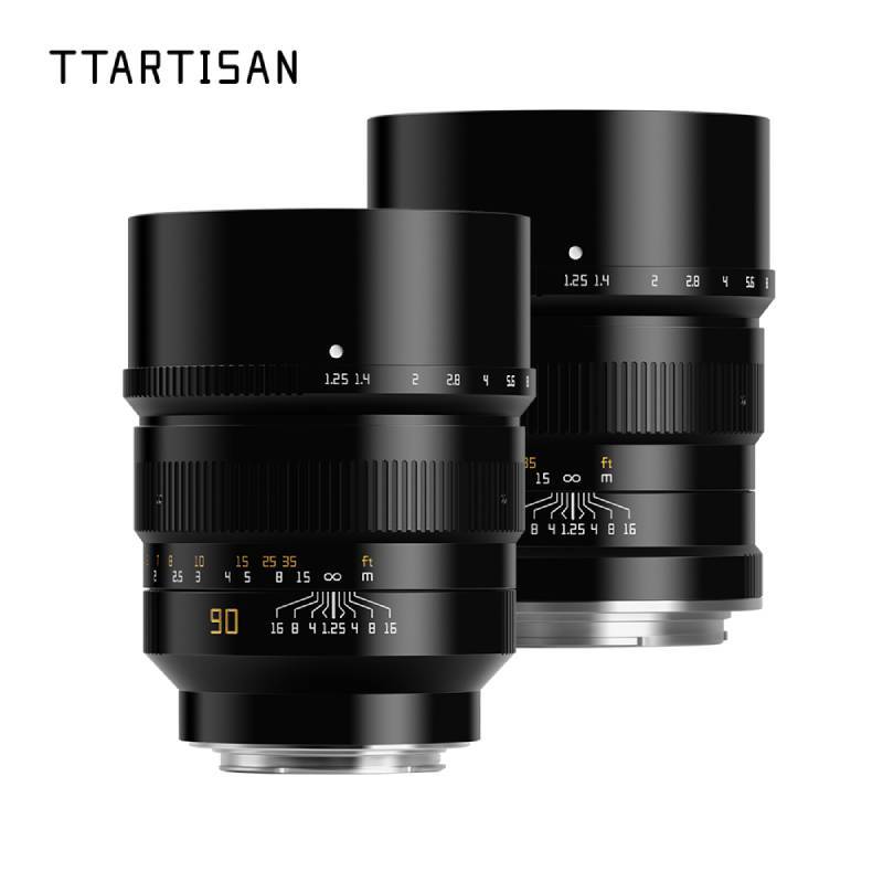 Ống kính Prime Full-frame TTArtisan 90mm F1.25 GFX / X1D có khẩu độ lớn để chụp ảnh chân dung