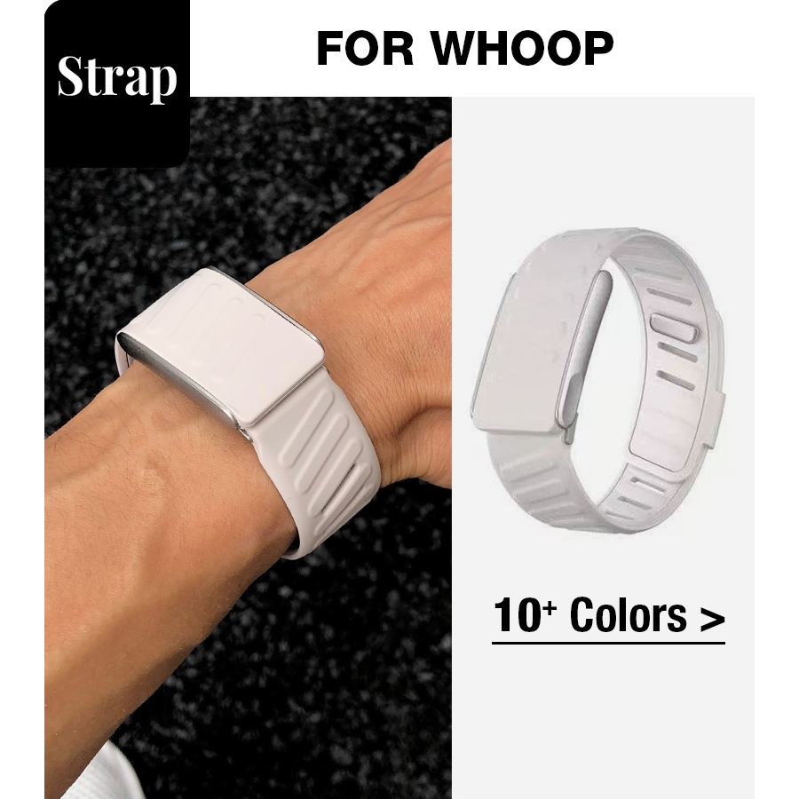 Unisex Đi Lại Phong Cách Silicone Thể Thao Dây Đeo Hai Màu Thích Hợp Cho Whoop 5.0 Whoop 4.0 Whoop 5