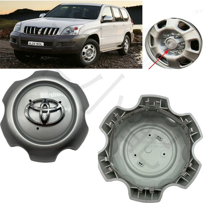 Thích hợp cho Toyota Land Cruiser / Prado Car Hub Cap / Hub Logo Cap
